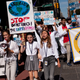 Image for article titled At the climate strike, kids say they are fighting for their lives